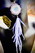 ✨ Aurora white Earrings — One of a Kind