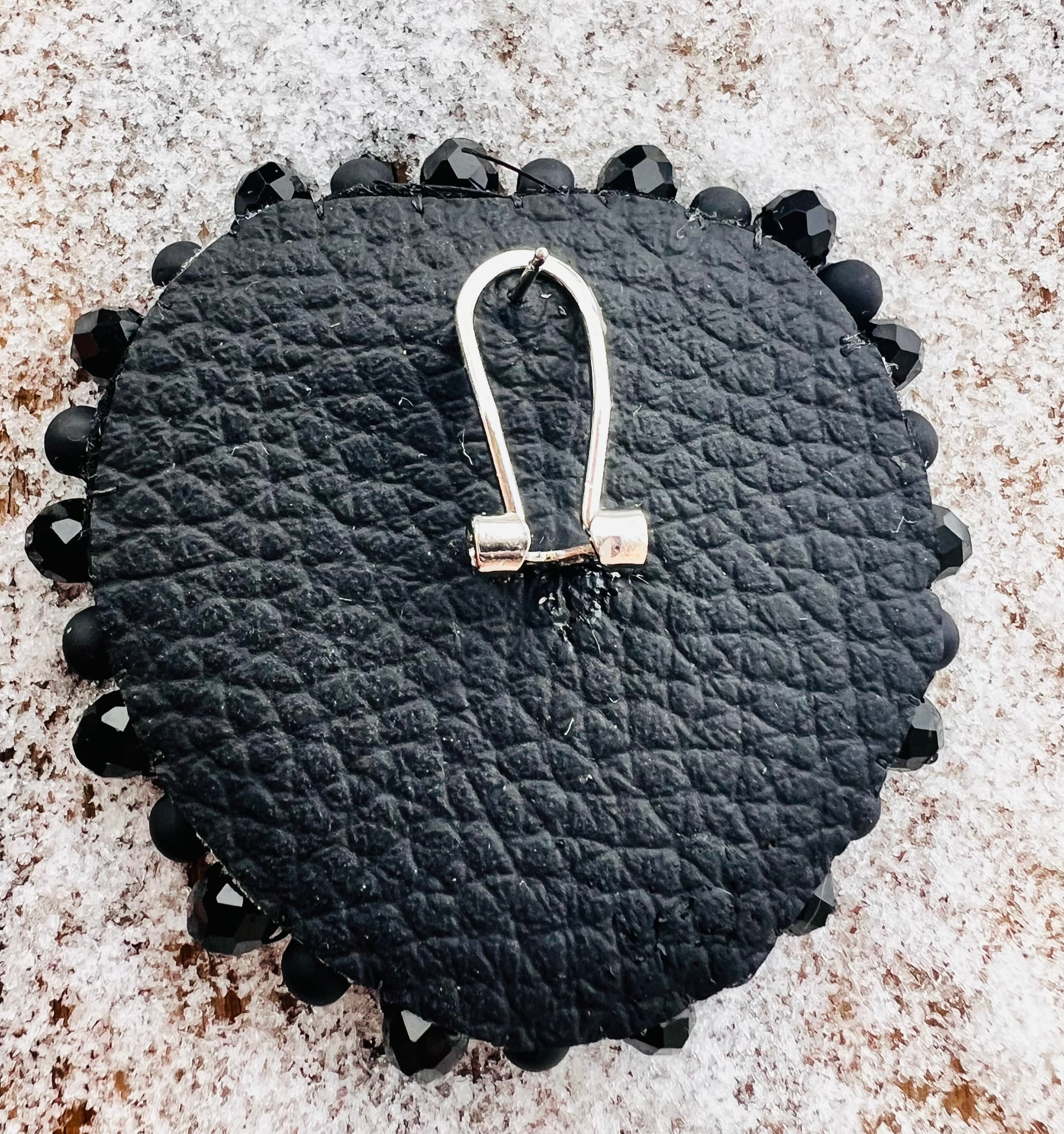 Black Butterfly Earrings