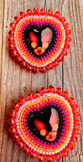 Butterfly Garden Statement Earrings
