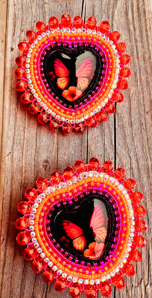 Butterfly Garden Statement Earrings