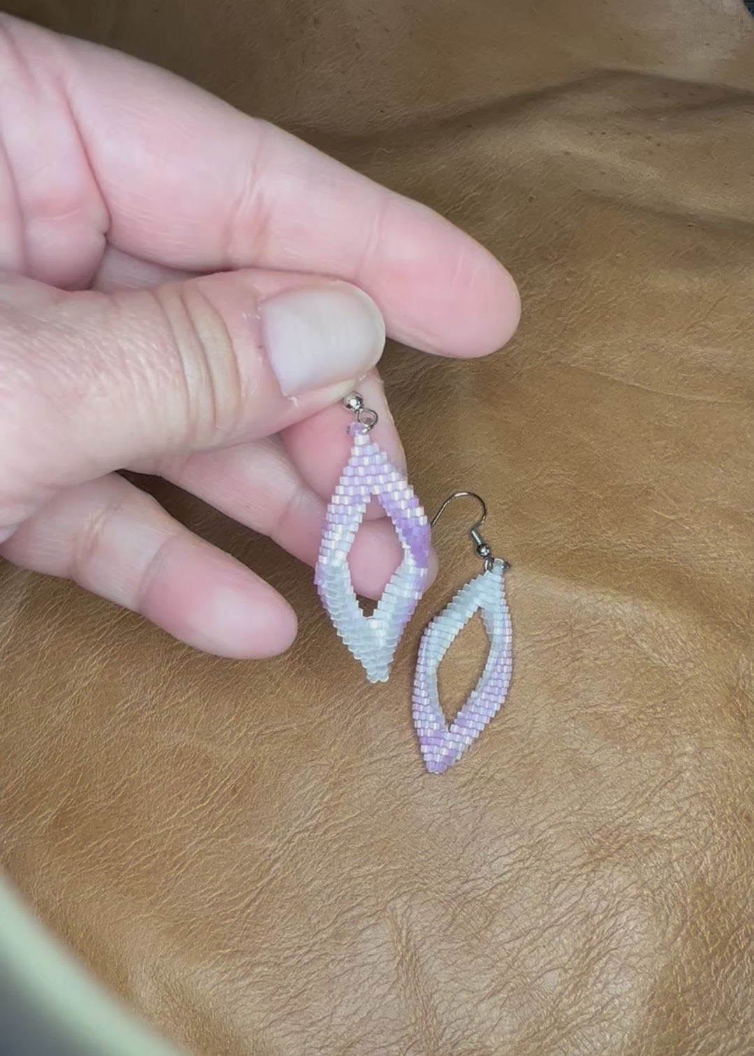 Twisted-leaf Artisan Earrings