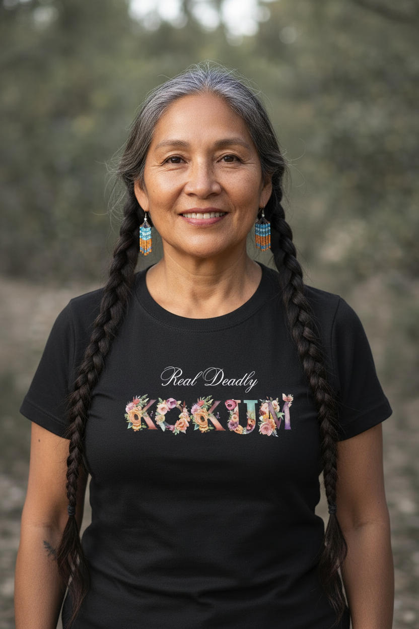 Real Deadly Kokum T-Shirt - Elder Model